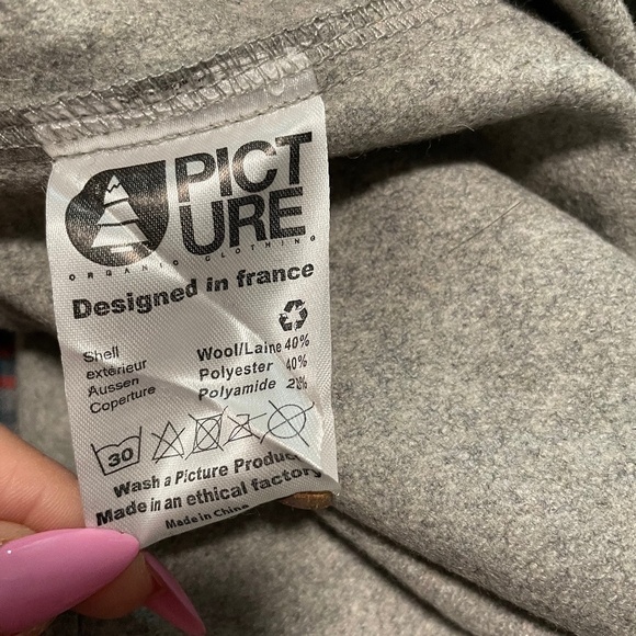 Picture Organic Clothing Button Up Shirt Jacket - Picture 6 of 7